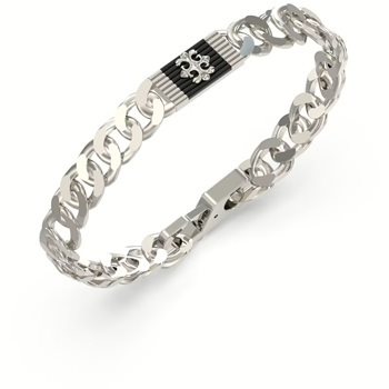 Bracciale Guess Uomo Rebel Moon in Acciaio JUMB05 070JW - JUMB05 070JW